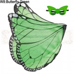 Butterfly Green Wing with mask